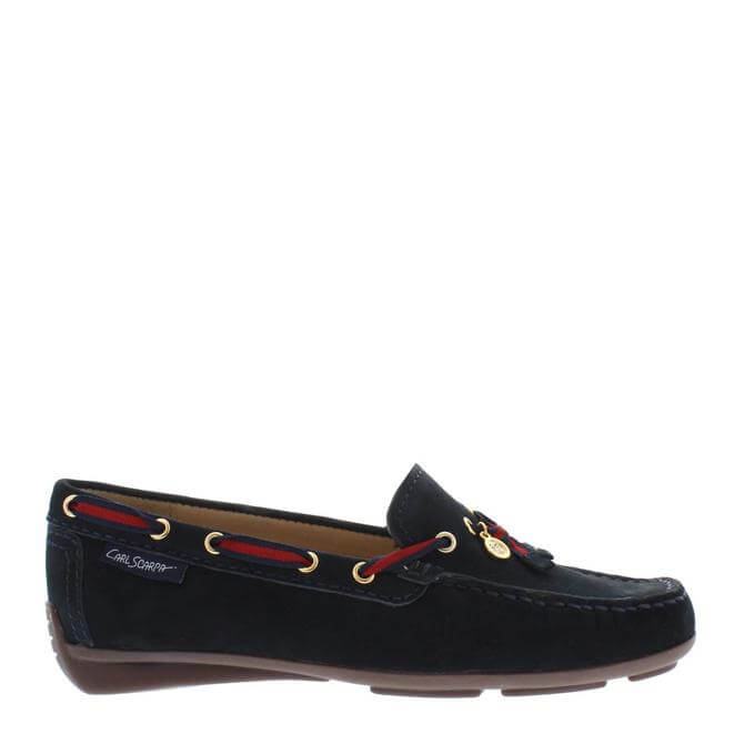 Carl Scarpa Faris Loafers New Navy